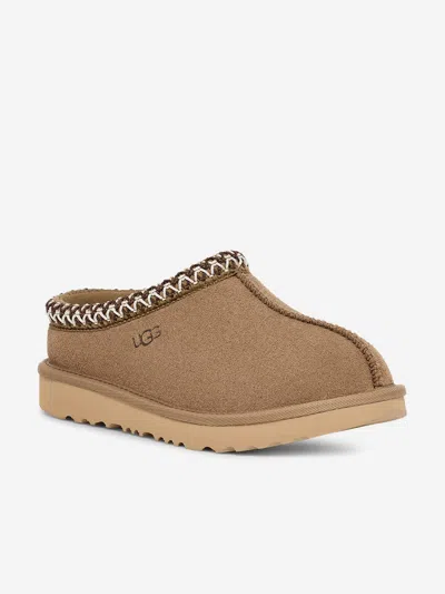 Ugg Kids Tasman Ii Slippers In Beige