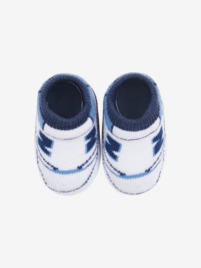 New Balance Baby Boys Classic 2 Pack Bootie Set In Blue