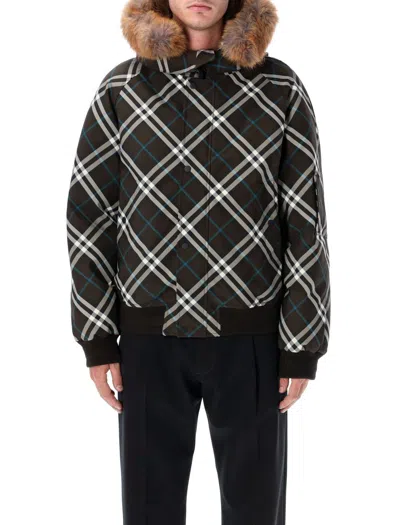 Burberry Check Jacket In Snug Ip Check