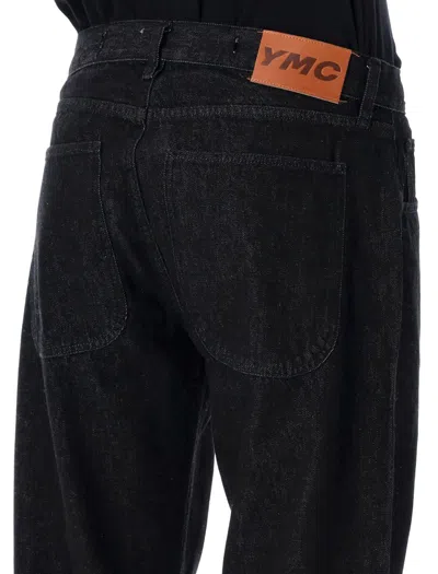 Ymc You Must Create Ymc Bez Straight-leg Corduroy Trousers In Black