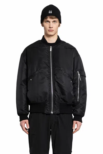 44 Label Group Man Black Jackets In Black