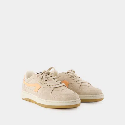 Axel Arigato Dice-a Panelled Suede Sneakers In Beige