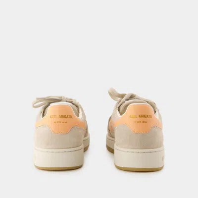 Axel Arigato Dice-a Panelled Suede Sneakers In Beige