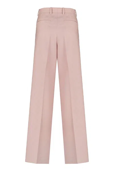 Gucci Women's Wool Trousers In Pink
