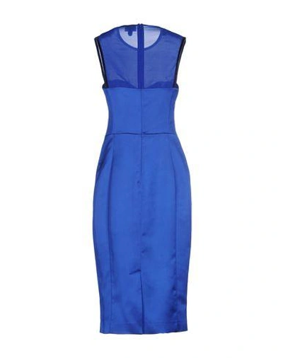 Shop Just Cavalli Knee-length Dress In Blue