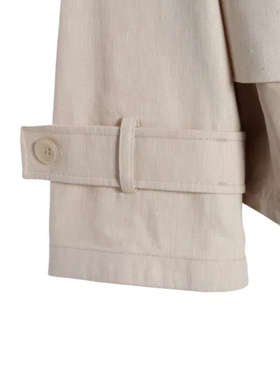 Duno Dizy Beige Jacket In Beige