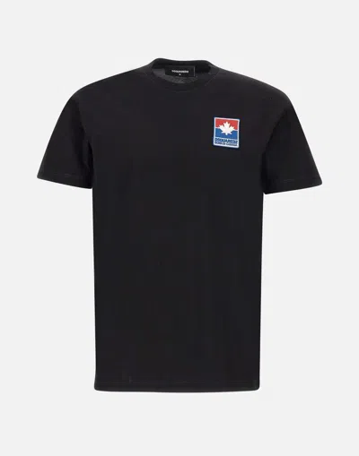 Shop Dsquared2 T-shirts And Polos In Black