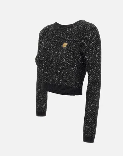 Shop Elisabetta Franchi Sweaters In Black