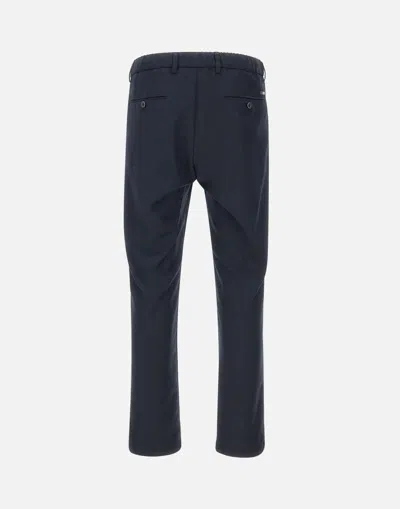 Shop Herno Trousers In Blue