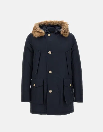 Shop Woolrich Coats In Blue