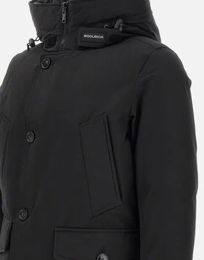 Woolrich Arctic Anorak In Ramar Cloth In Black