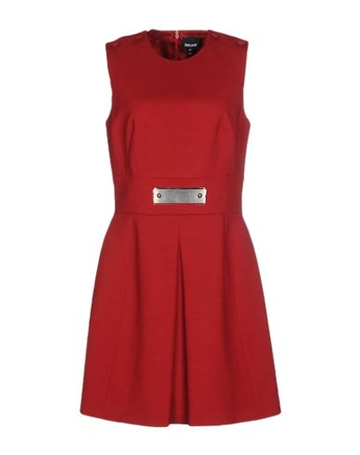 Just Cavalli Short Dress In Red
