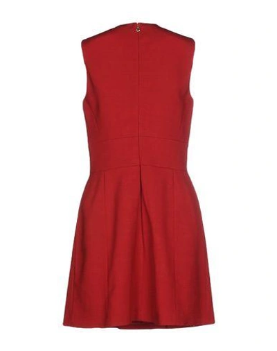 Shop Just Cavalli Short Dress In Red
