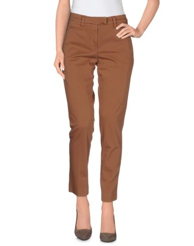 Shop Dondup Casual Trouser In Camel