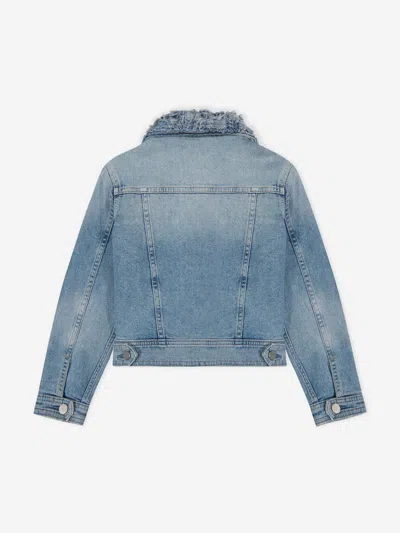 Dl1961 Distressed Manning Denim Jacket In Blue