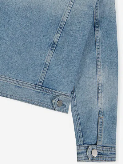 Dl1961 Distressed Manning Denim Jacket In Blue