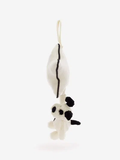 Jellycat Bashful Puppy Musical Pull In White