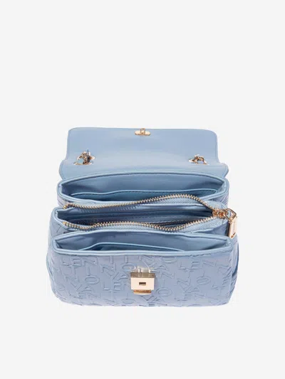 Valentino Girls Relax Flap Bag In Blue