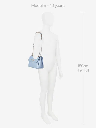 Valentino Girls Relax Flap Bag In Blue