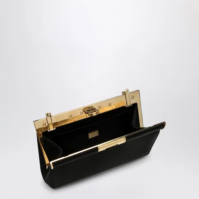 Dolce & Gabbana Marlene Small Satin Shoulder Bag