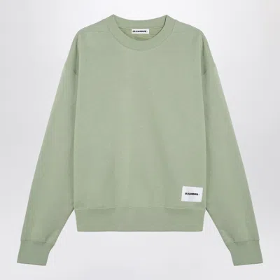 Jil Sander Logo-patch Crewneck Sweatshirt