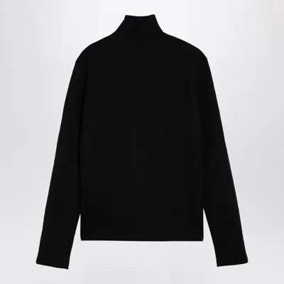 Jil Sander Logo-patch Turtleneck Sweater