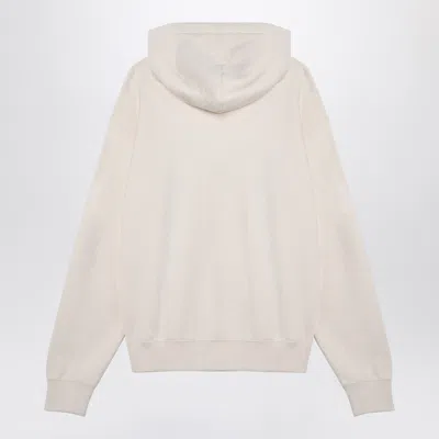 Jil Sander Ivory Sweater With Logo Patch
