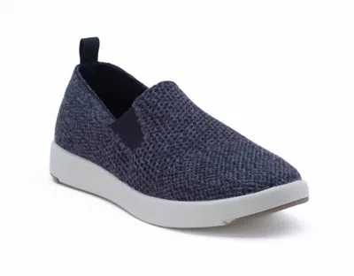 Woolloomooloo Women's Suffolk Sneakers In Black In Blue