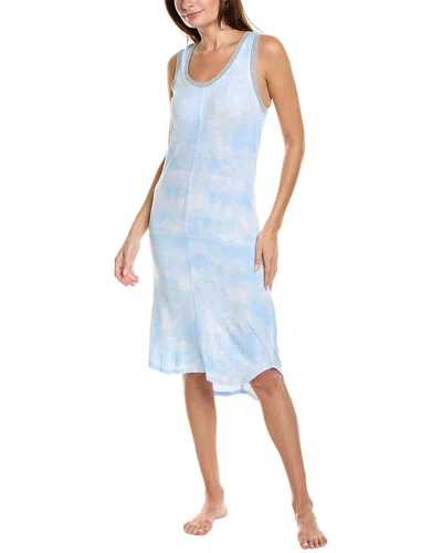 Splendid Racerback Maxi Dress In Blue