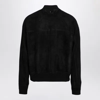 Salvatore Santoro Suede Bomber Jacket