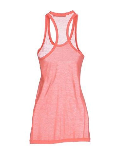 Shop See By Chloé Tank Top In Coral