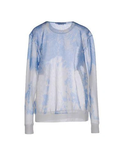 Shop Alexander Wang Sweatshirt In Sky Blue