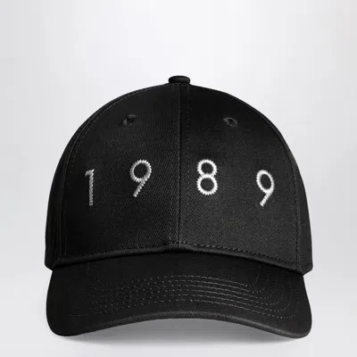 1989 Studio Embroidered 1989 Baseball Cap In Black