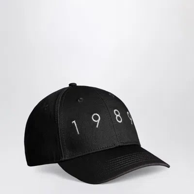 1989 Studio Embroidered 1989 Baseball Cap In Black