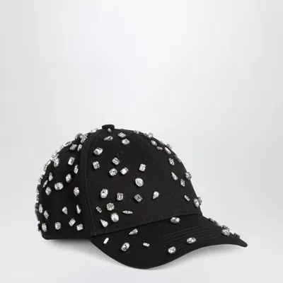 1989 Studio Crystal Embellished Baseball Cap In Black