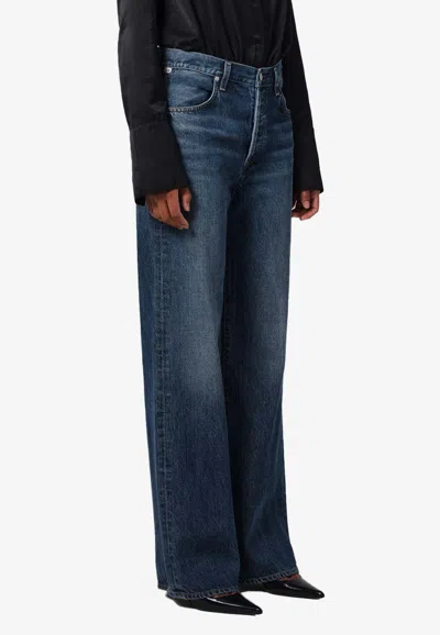 Citizen Of Humanity Annina High-rise Rigid Wide-leg Jeans In Pinnacle