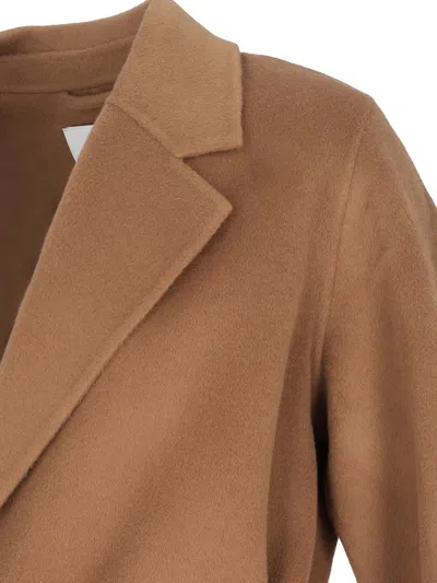 Ivy & Oak Celia Edie Hooded Coat In Brown
