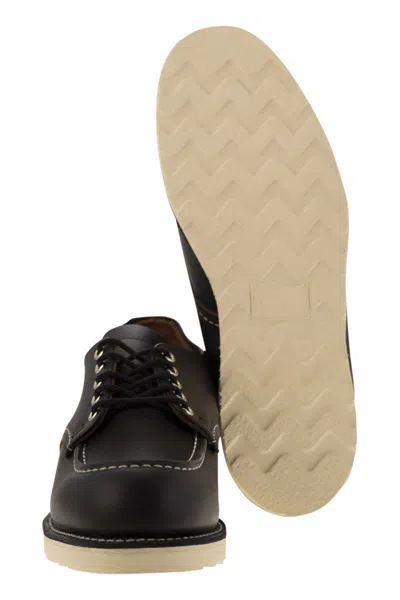 Red Wing Shoes 8090 Shop Moc Toe Oxford Black Prairie Shoes In Black