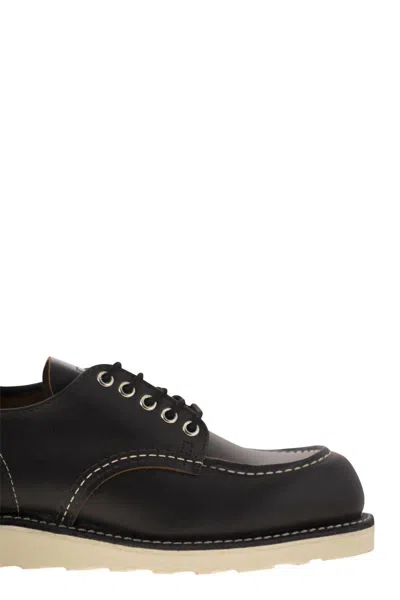 Red Wing Shoes 8090 Shop Moc Toe Oxford Black Prairie Shoes In Black