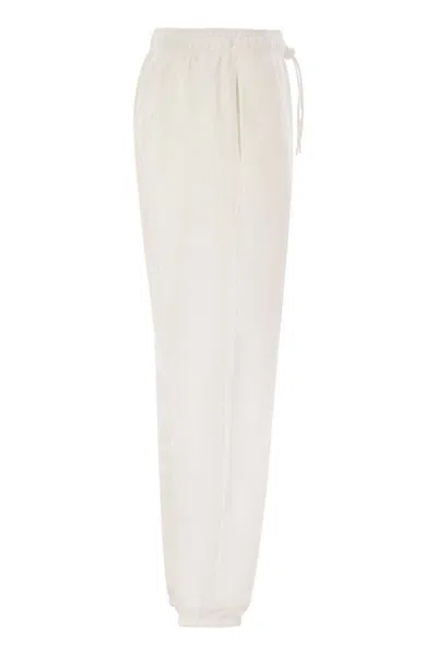 Polo Ralph Lauren Lightweight Plush Sports Pants In White
