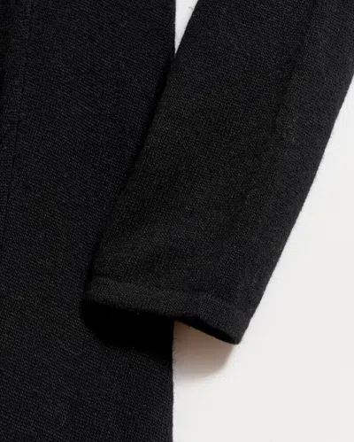 Billy Reid Wool Turtleneck Contour Sweater Dress In Black