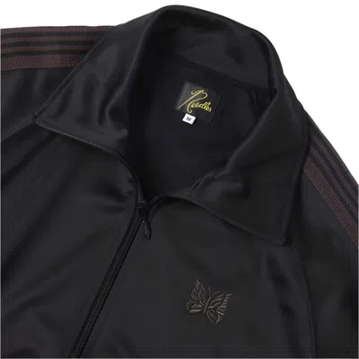 Needles Track Jacket - Poly Smooth In Black