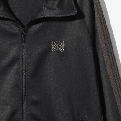 Needles Track Jacket - Poly Smooth In Black