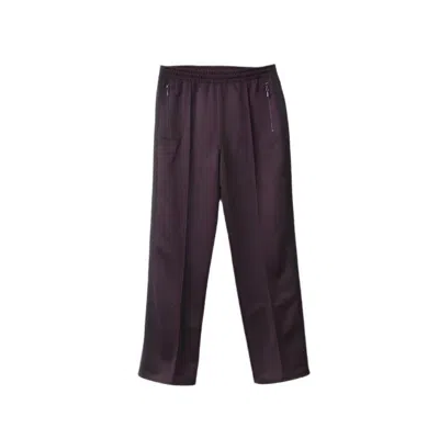Needles Track Pants - Poly Smooth In Dark Purple