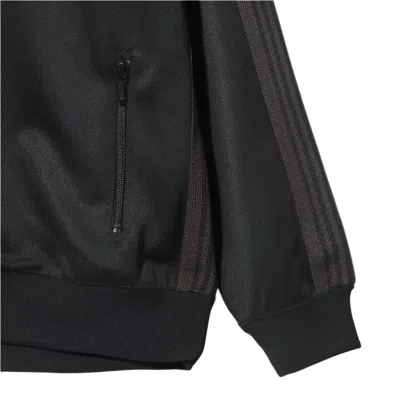 Needles Track Jacket - Poly Smooth In Black