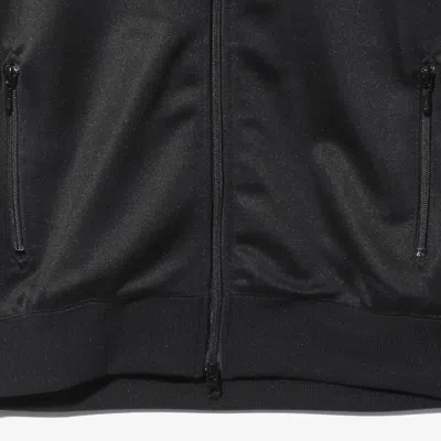 Needles Track Jacket - Poly Smooth In Black