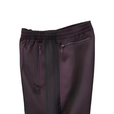 Needles Track Pants - Poly Smooth In Dark Purple