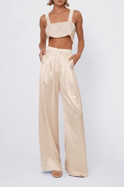 Nonchalant Label Paris Pant In Champagne