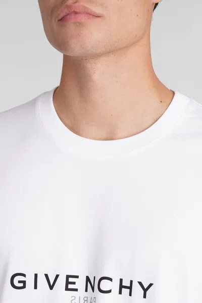 Givenchy Archetype Oversized T-shirt In Cotton In White