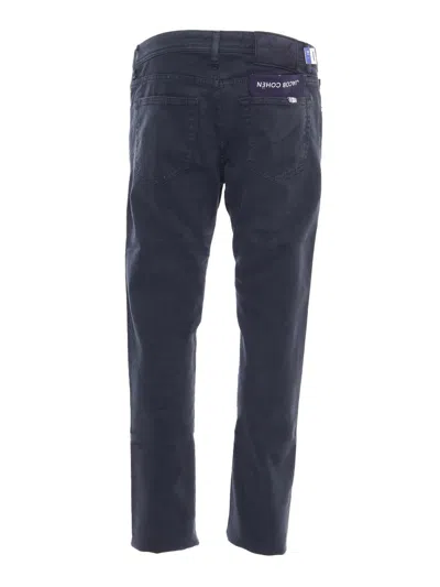 Jacob Cohen Bard Slim Fit Five Pocket Jeans In Blue